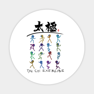 Tai Chi kung fu(功夫) Magnet